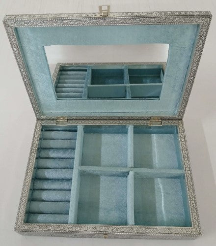 Jewellery Box - Elephant Design with Ring Holder (28 x 20.3 x 5cm)