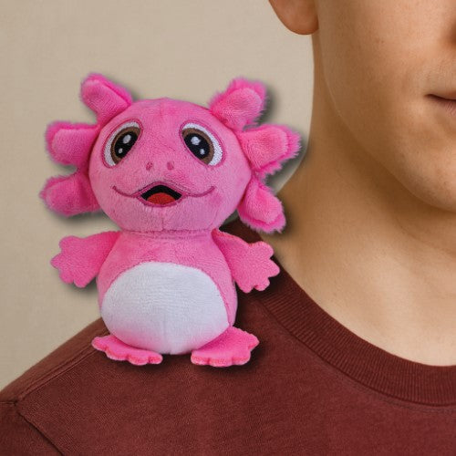 Shoulder Plush - Axolotl (9 x 6 x 15cm)
