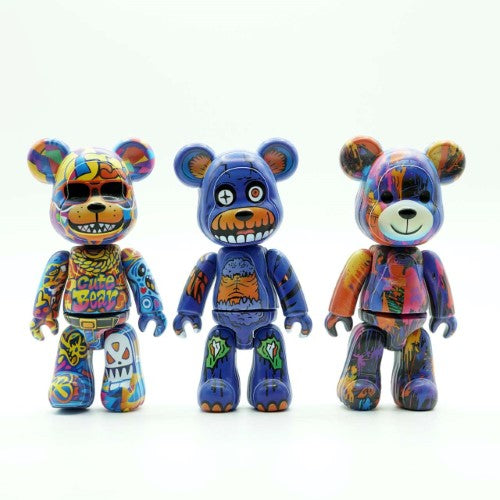 Blind Box 3D Model PVC Stickers Puzzle - Big Bear (Set of 6)