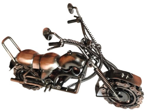 Ornament - Steampunk Motorbike 1 (30 x 10 x 11cm)