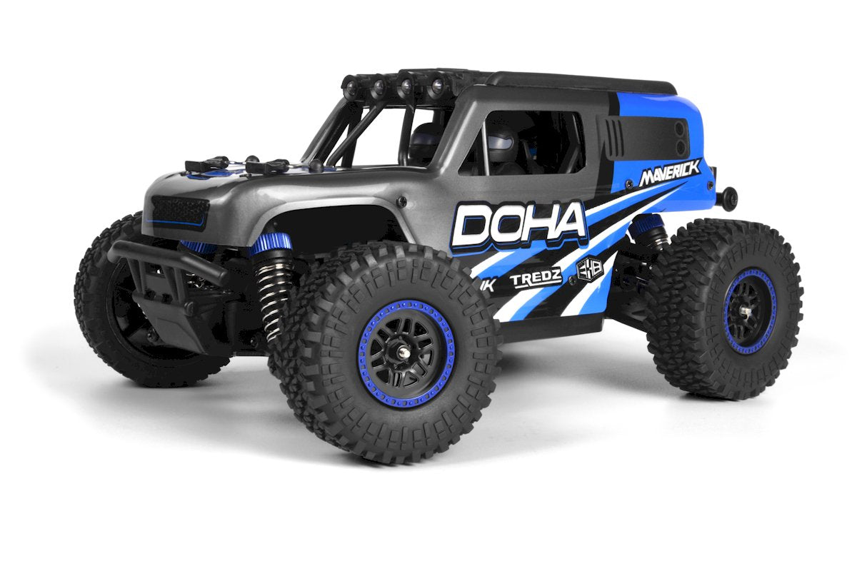 Radio Control - Maverick 1/20 Doha 4WD Electric RC Truck - Blue