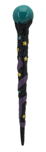 Ornament - Crystal Ball Magick Wand (3.5 x 2.8 x 23.7cm)