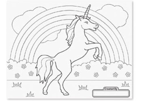 Melissa & Doug - Jumbo Colouring Pad - Pink