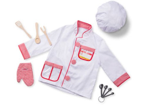 Melissa & Doug - Chef Role Play Costume Set - Pack of 3