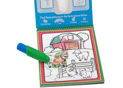 Melissa & Doug - On The Go - Water WOW! - Animals (NEW)