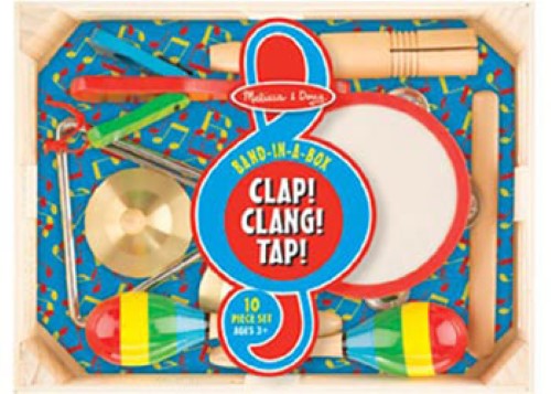 Melissa & Doug - Band-in-a-Box - Clap! Clang! Tap!