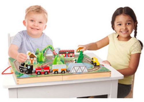 Melissa & Doug - Take-Along Railroad