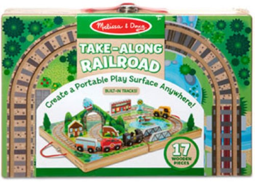 Melissa & Doug - Take-Along Railroad