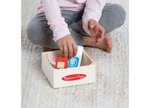 Melissa & Doug - Wooden Food Groups Play Set - Dairy (NEW)