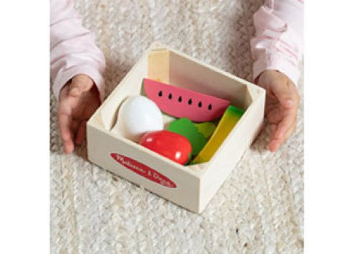 Melissa & Doug - Wooden Food Groups Play Set - Produce
