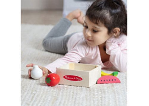 Melissa & Doug - Wooden Food Groups Play Set - Produce