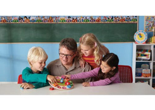 Melissa & Doug - Wooden Shape Sorting Clock (NEW)