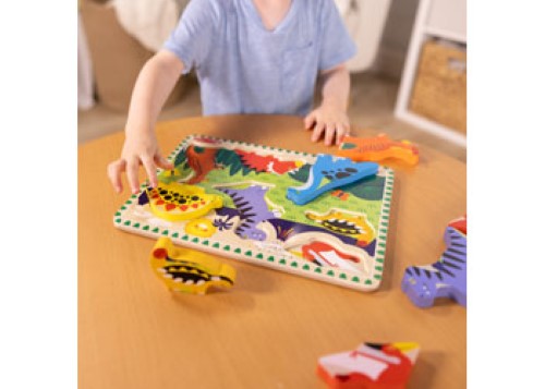 Melissa & Doug - Dinosaurs Chunky Puzzle