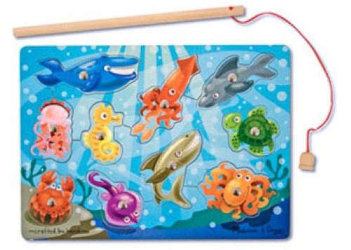 Melissa & Doug - Magnetic Fishing Game
