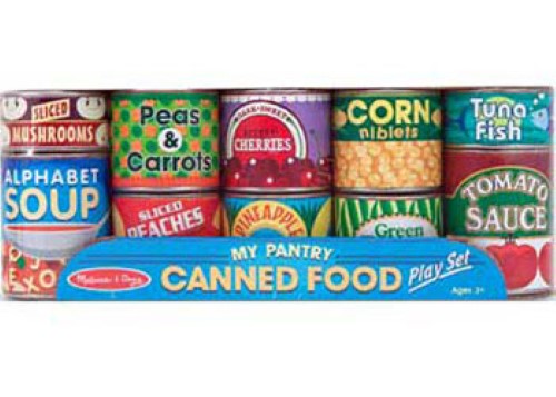 Melissa & Doug - Let's Play House! Grocery Cans
