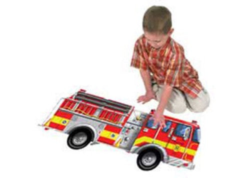 Melissa & Doug - Giant Fire Truck Floor Puzzle 24pc