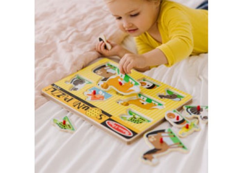 Melissa & Doug - Pets Sound Puzzle - 8pc