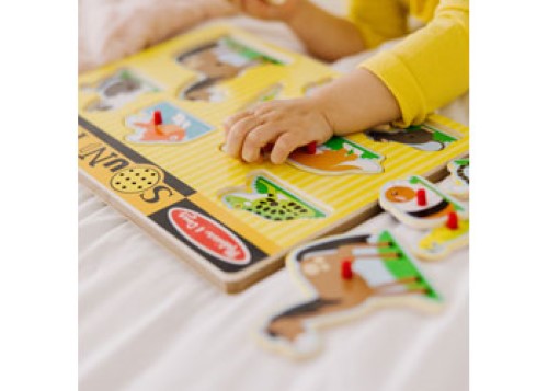 Melissa & Doug - Pets Sound Puzzle - 8pc