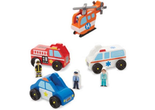 Melissa & Doug - Emergency Vehicle Set