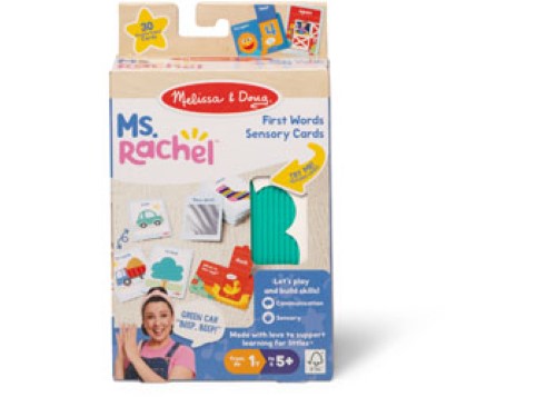 Melissa & Doug - Ms. Rachel 1st Words Flashcards