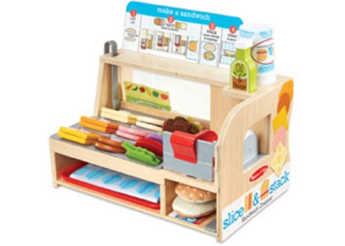 Melissa & Doug - Slice & Stack Sandwich Counter