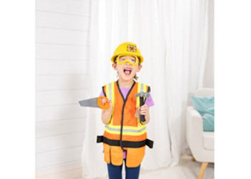 Melissa & Doug - Construction Worker Costume Set - Pack of 3