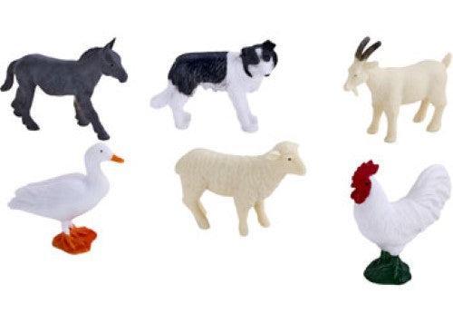 Mojo - Farm Figure set 6pc 2-Asst 2025