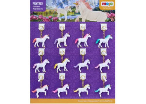 Mojo - Unicorn Keychains 36pcs asst