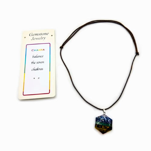 Pendant - Hexagon Prism Chakra