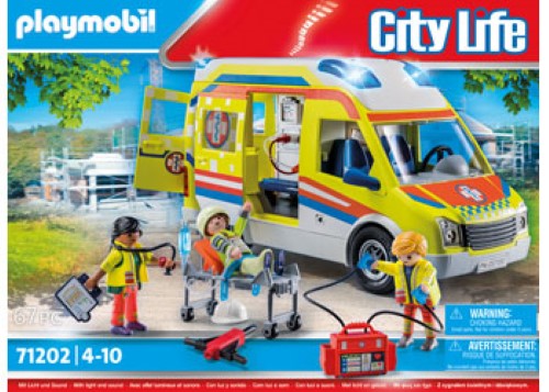 Playmobil - Ambulance with Lights and Sound