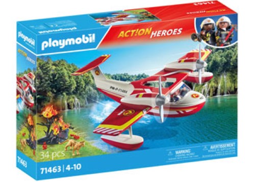 Playmobil - Firefighting plane with extinguishing function