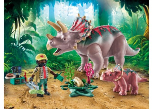 Playmobil - Triceratops Family
