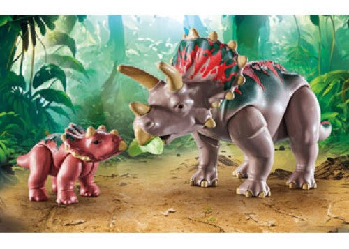 Playmobil - Triceratops Family