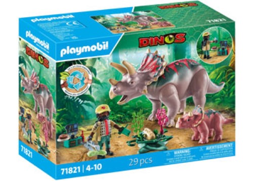 Playmobil - Triceratops Family