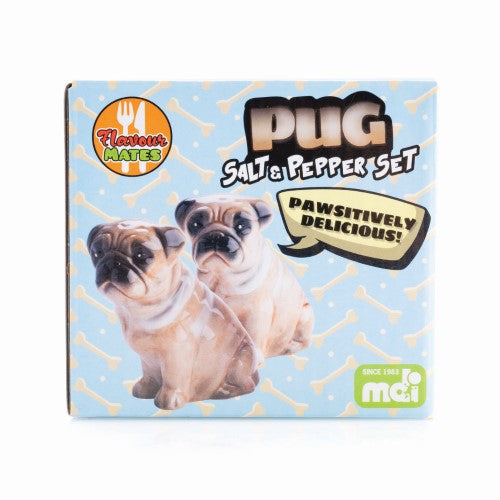 Salt and Pepper Set - Flavour Mates Pug