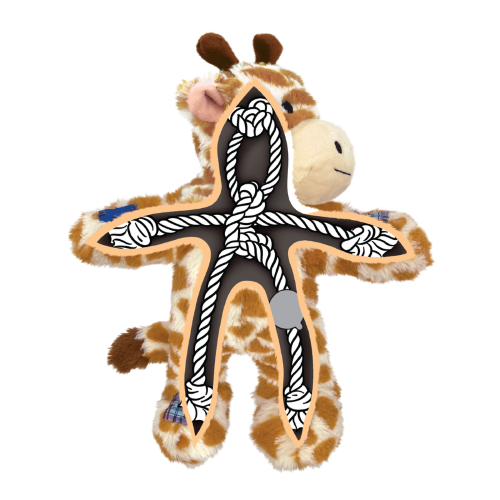 Dog Toy - KONG Wild Knots Giraffe (Small/Medium)