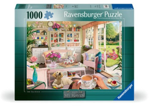 Ravensburger My Haven No 9 The Tea Shed Puzzle 1000 Pieces