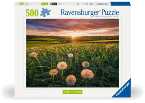 Ravensburger Dandelions at Sunset Puzzle 500 Pieces