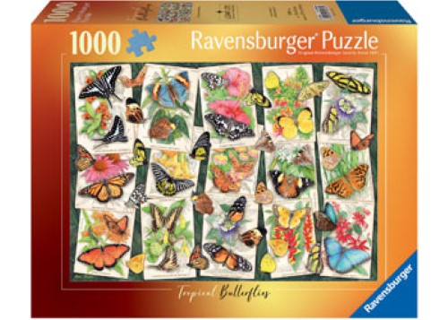 Ravensburger Tropical Butterflies Puzzle 1000 Pieces
