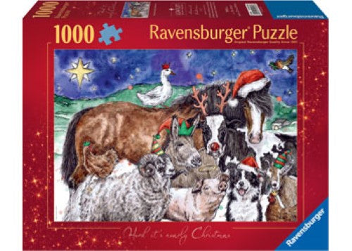 Ravensburger Heard Its Nearly Christmas Puzzle 1000 Pieces