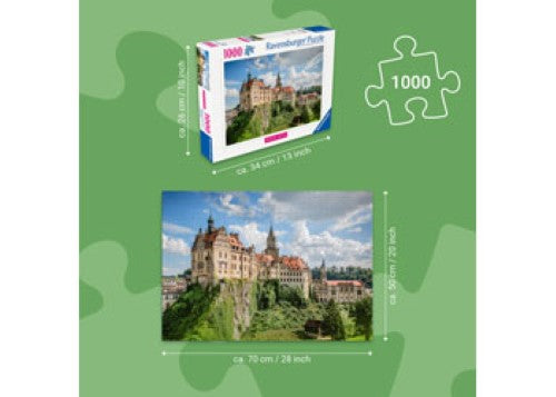 Ravensburger Sigmaringen Castle Germany Puzzle 1000 Pieces