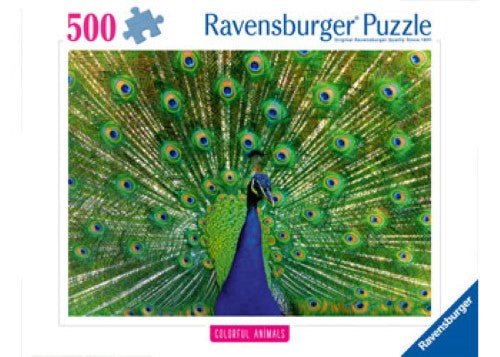 Ravensburger Peacock Puzzle 500 Pieces
