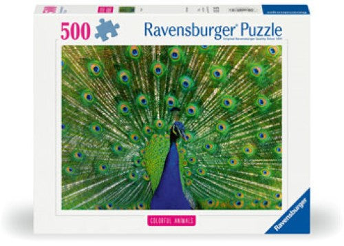 Ravensburger Peacock Puzzle 500 Pieces