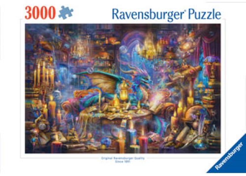 Ravensburger Dragon's Library Puzzle 3000 Pieces