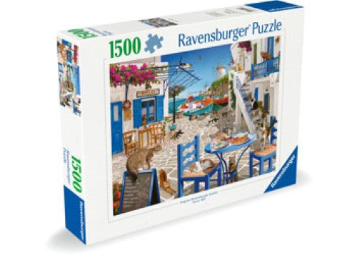 Ravensburger Cats of Mykonos Puzzle 1500 Pieces