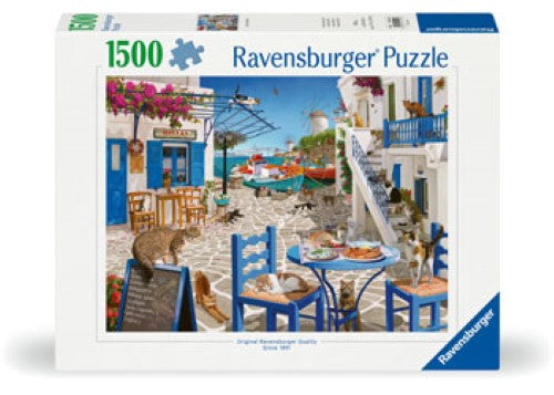 Ravensburger Cats of Mykonos Puzzle 1500 Pieces