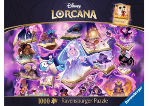 Ravensburger Disney Lorcana Amethyst Puzzle 1000 Pieces