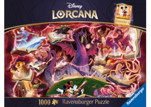 Ravensburger Disney Lorcana Ruby Puzzle 1000 Pieces