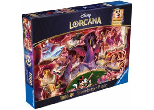 Ravensburger Disney Lorcana Ruby Puzzle 1000 Pieces