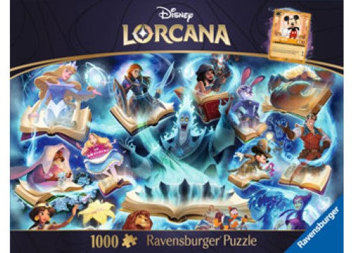 Ravensburger Disney Lorcana Sapphire Puzzle 1000 Pieces